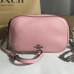 NWT Coach Pink Isla Chain Crossbody
